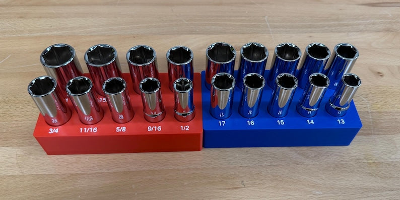 NEW V2 - Quinn 428pc Master Technician Set Socket Organizers – Fits Sockets & Accessories from Harbor Freight Set #58154 | 3D Printed